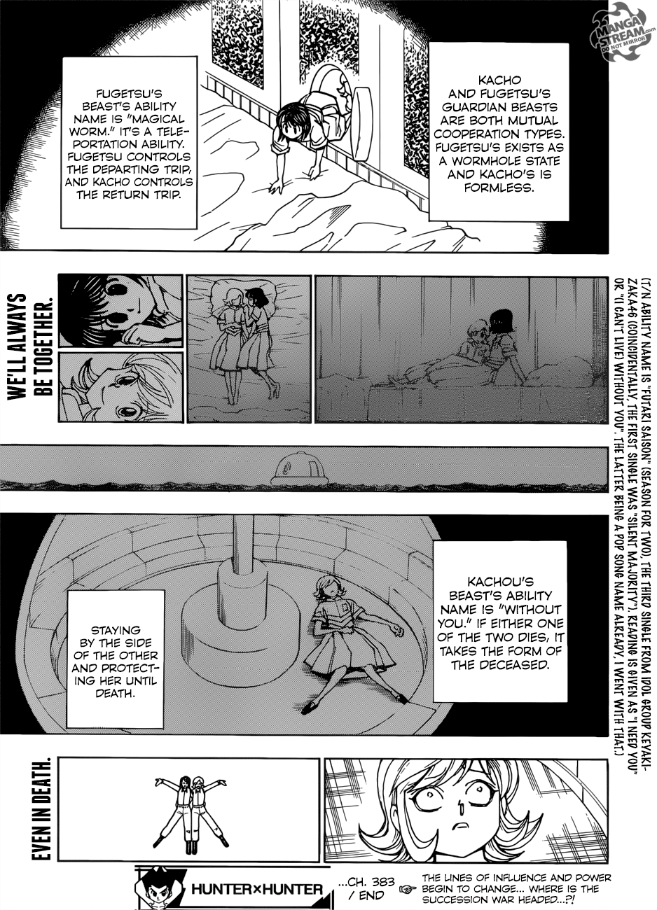 Hunter x Hunter Chapter 383 19